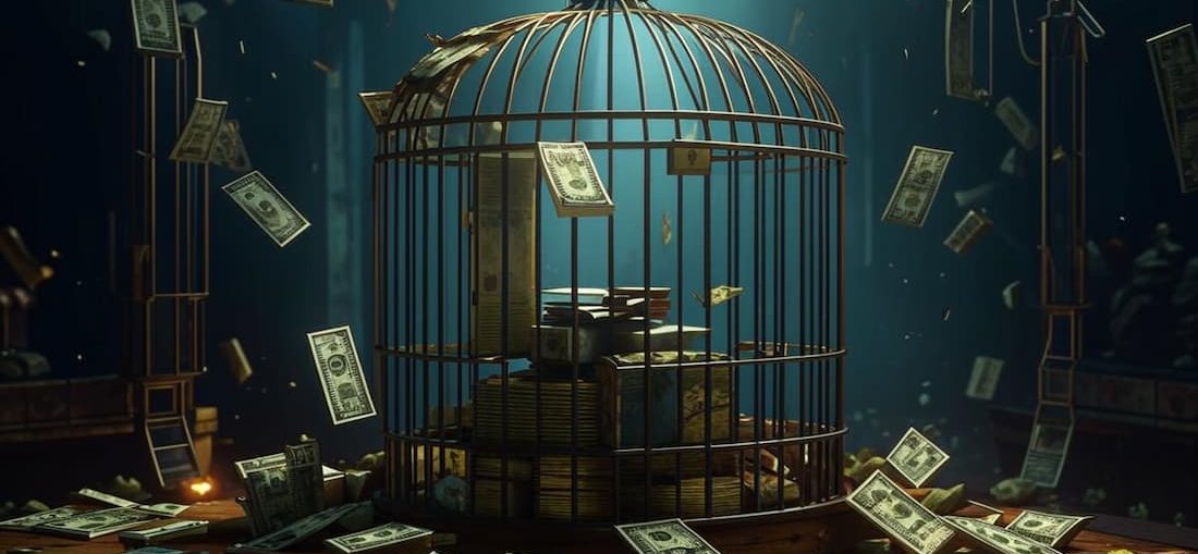 картинка для фразового глагола lock up