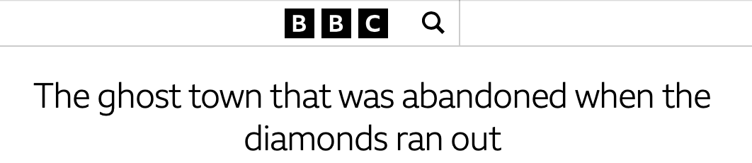 Заголовок BBC с фразовым глаголом Run Out