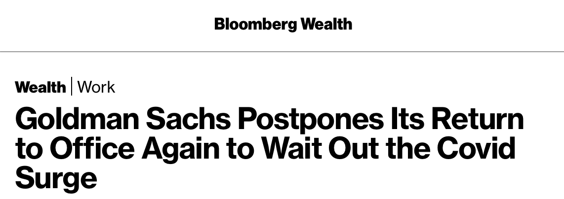 Заголовок Bloomberg с фразовым глаголом Wait Out